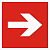 Знак F01-01 200*200 "Направляющая стрелка" пленка ФЭС в Томске